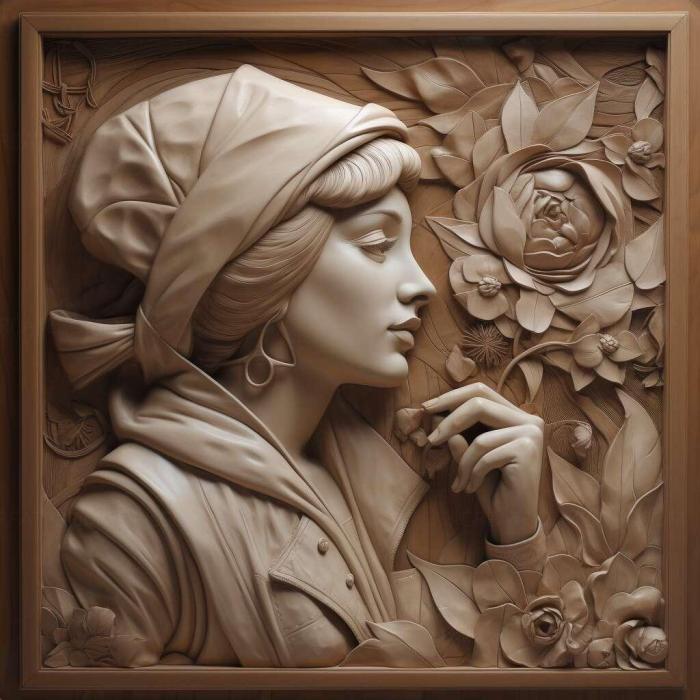 نموذج ثلاثي الأبعاد لآلة CNC 3D Art 